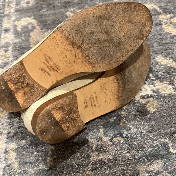 Jenni Kayne cream suede desert boots 8.5 - Picture 6 of 6